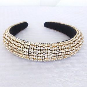 Gold Rhinestone Headband